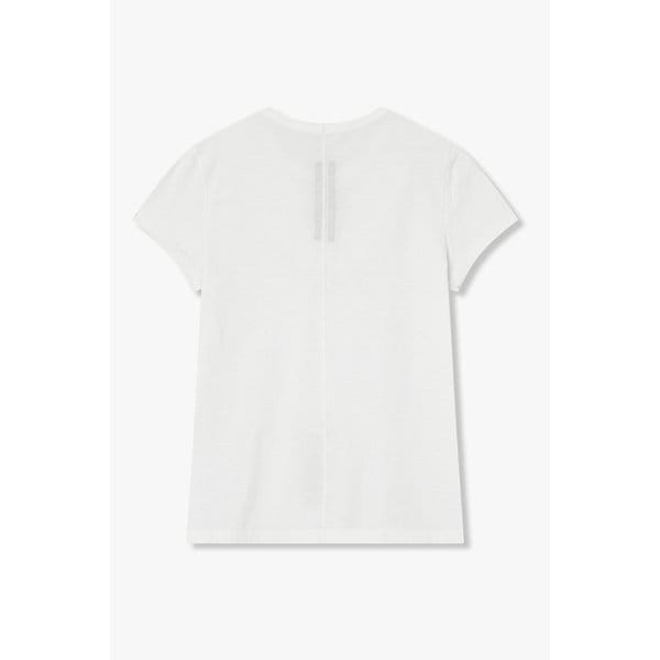 [WOMEN] 숏 슬리브 슬림 핏 티셔츠 RO26106011000