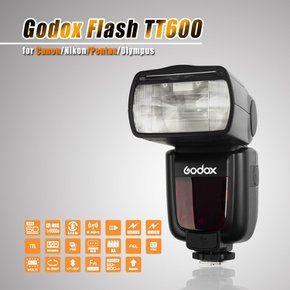 Godox tt600 2.4G Canon, Nikon, Pentax, Olympus with 스피드 라이트 플래시 내장 무선