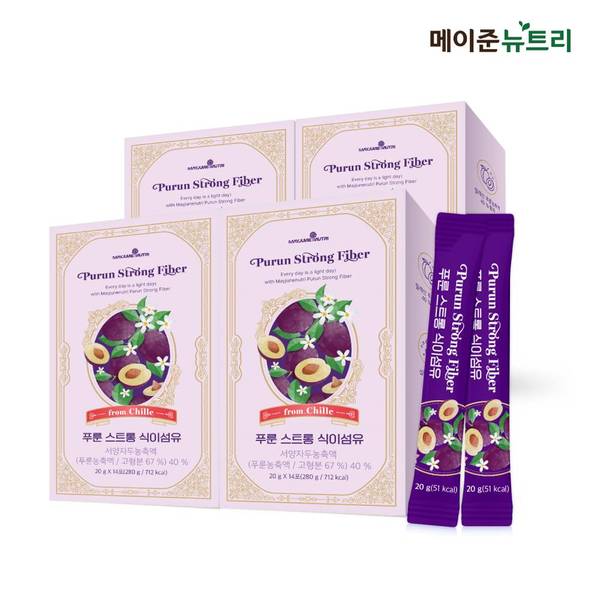 푸룬 스트롱 식이섬유 4박스 (56포)