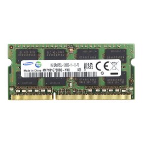 삼성 8GB PC3-12800S DDR3-1600 2RX8 비 ECC SODIMM 메모리 M471B1G73DB0-YK0