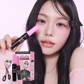 [GIFT] 컬 픽스 마스카라 기획세트 (속눈썹 빗 or 뷰러) + 듀얼 아이섀도우 1개 /노글루 롱래쉬
