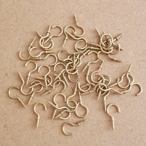 고리 나사못(30p)/원형 고리나사 목공용나사 피스못