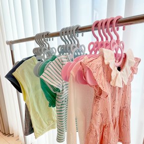 곰돌이 회전형 유아옷걸이 10p