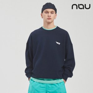 nau 남성 M 타프로고 맨투맨 티셔츠_1NUTSS1006_NA