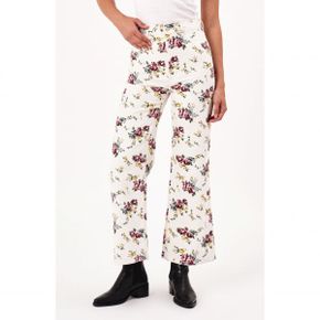 4399568 Rollas Floral Wide Leg Ankle Jeans