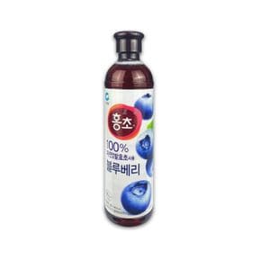 음료수 블루베리 IS 청정원 홍초 블루베리 900ml 석류 홍초 복분자