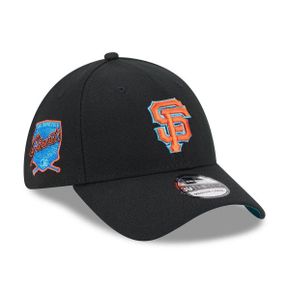 4367171 New Era Mens Black San Francisco Giants 2023 MLB Fathers Day 39THIRTY Flex Hat