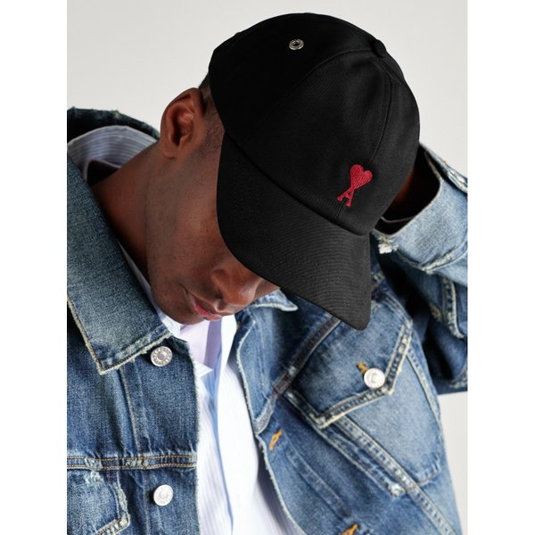 로고 자수 코튼 트윌 베이스볼 캡 1647597354177454