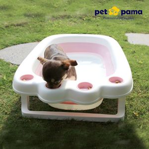 오너클랜 pet pama 강아지 고양이 반려동물 욕조 간편 접이식