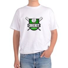 오버핏반팔 크리켓 CRICKET ball 녹색잔디 게임 영국