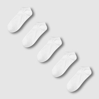 JAJU 남 코튼 스니커즈 삭스 5족 J146903102001