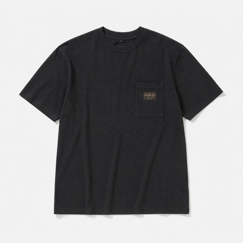Terrace Pocket Tee (DMP251071-BLK) (테라스 포켓 티셔츠)
