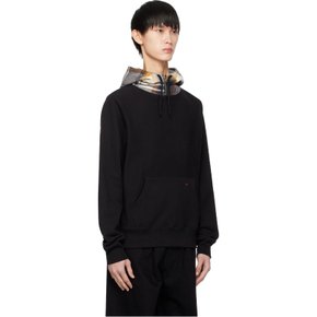 노아 블랙 드로우스트링 후디 SS123FW23BLK BLACK