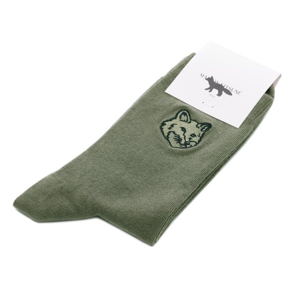 [부산점] 25FW 남성 폭스헤드 양말 (OM06411KT1145 P131 M 25F)