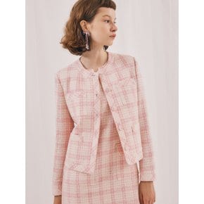 Pink Check Jacket