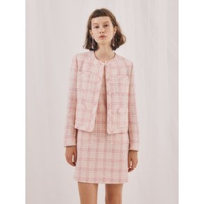 Pink Check Jacket