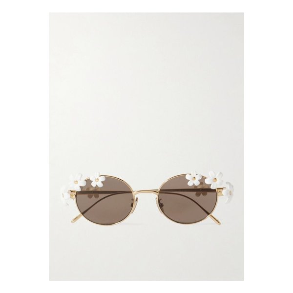 파울라스 이비자 장식 라운드 프레임 골드톤 선글라스 1647597359315533