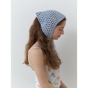 Crochet Hair Scarf