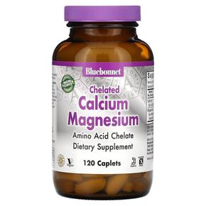 블루보넷 킬레이트 칼슘 마그네슘 120정 Calcium Magnesium