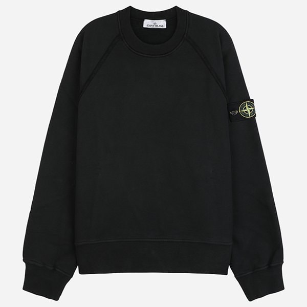 [시흥점] 5F 6100022 S0A20 V0029 와펜 패치 오버사이즈 맨투맨 블랙