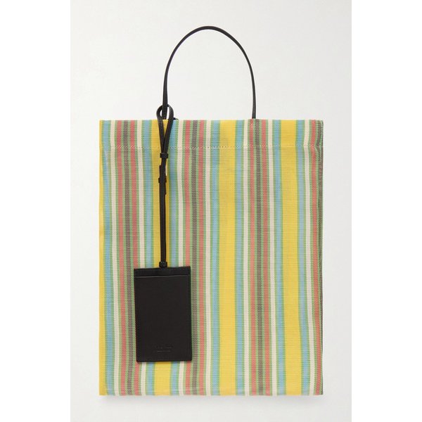 바 레더 트리밍 캔버스 토트 멀티 46376663163034551