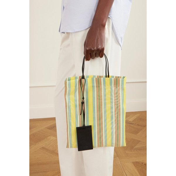 바 레더 트리밍 캔버스 토트 멀티 46376663163034551