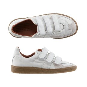 1703LD WHITE GERMAN MILITARY VELCRO TRAINER 독일군 트레이너 벨크로 스니커즈