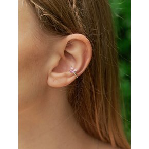 Pink Cubic Butterfly Earcuff