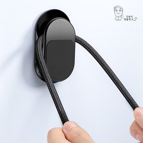 모던블랙 마그네틱 대시보드 후크 걸이 실내정리