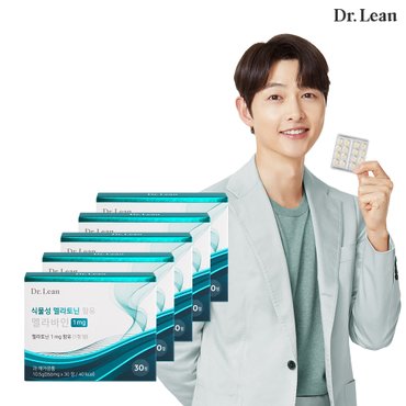 닥터린 식물성 멜라토닌 함유 멜라바인 1mg x 5박스