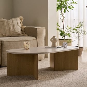 리빙디자인연구소 헤이몰리 라피오 1200 라운드 거실 디자인 좌식 소파 테이블 [착불]