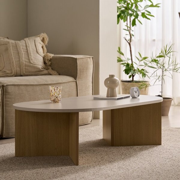 헤이몰리 라피오 1200 라운드 거실 디자인 좌식 소파 테이블 [착불]