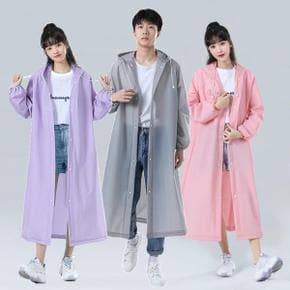 /블카마켓 소프트 파스텔 EVA 레인코트 우비 비옷 판초 우의