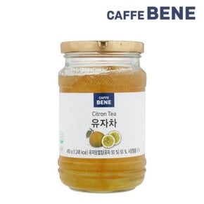 국산 벌꿀이 함유된 깊고 진한 과일청 유자차 480g