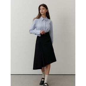 Unbalance Midi Skirt(2color)