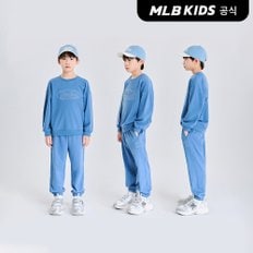 MLB키즈 (공식)25SS 빈티지 스트릿 맨투맨 세트 NY (D.Blue)7AS2VT151-50BLD