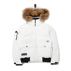 패딩 JQS DUW22575W2 CORDURA STOOKY (코듀라 스투키) 남여공용 다운 자켓 (White)