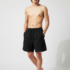 엠브로이더리 릴랙스드 핏 쇼츠(M) BLACK 271647