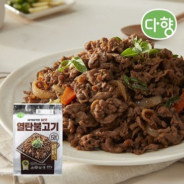 다향오리 열탄불고기 400g × 3팩 (불맛1팩+매콤2팩)