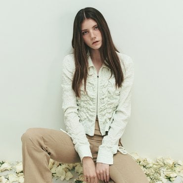 레이브 Shirring Texture Blouse VW5SB130_2color