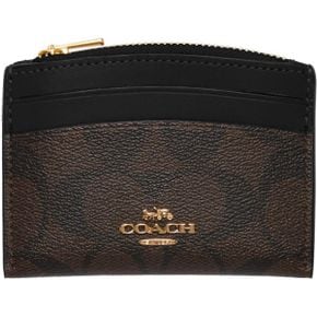 미국 코치 여성지갑 Coach Signature Shaped Card Case 1827665