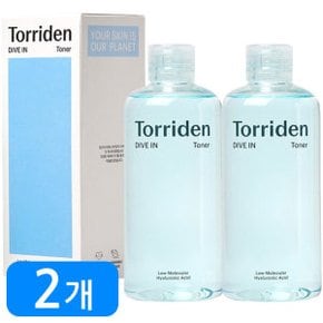 다이브인 저분자 히알루론산 토너 300ml 2개(1+1)