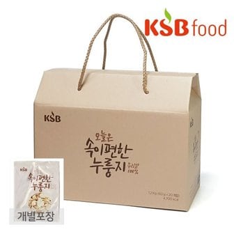  KSB 우리쌀 속이편한 즉석 누룽지 세트 1.2kg(60g20봉)