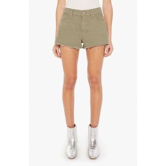 MOTHER 4286009 MOTHER The Dodger Frayed Denim Shorts