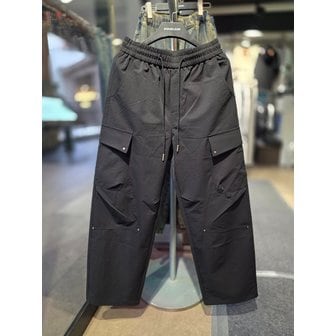 더블제이디 [시흥점] 26 스판리벳카고 스트링팬츠(블랙)/JHZZ80105BK