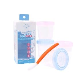 쁘띠누베 이유식용기 180ml 4pcs