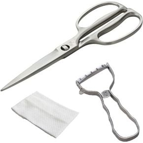 일본 카이 주방가위 [Set] Kai Seki Magoroku Forged 스테인리스 스틸 Kitchen Shears DH3345 TS