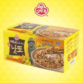 [오뚜기] 제주콩으로 만든 생낫또 56g x 6개