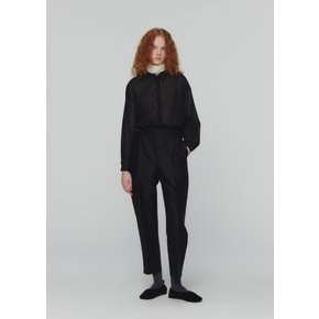 아모멘토 24FW WOOL SILK STRUCTURE PANTS