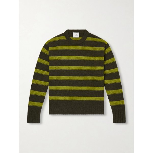 리지라인 스트라이프 캐시미어 블렌드 스웨터 46376663163043920